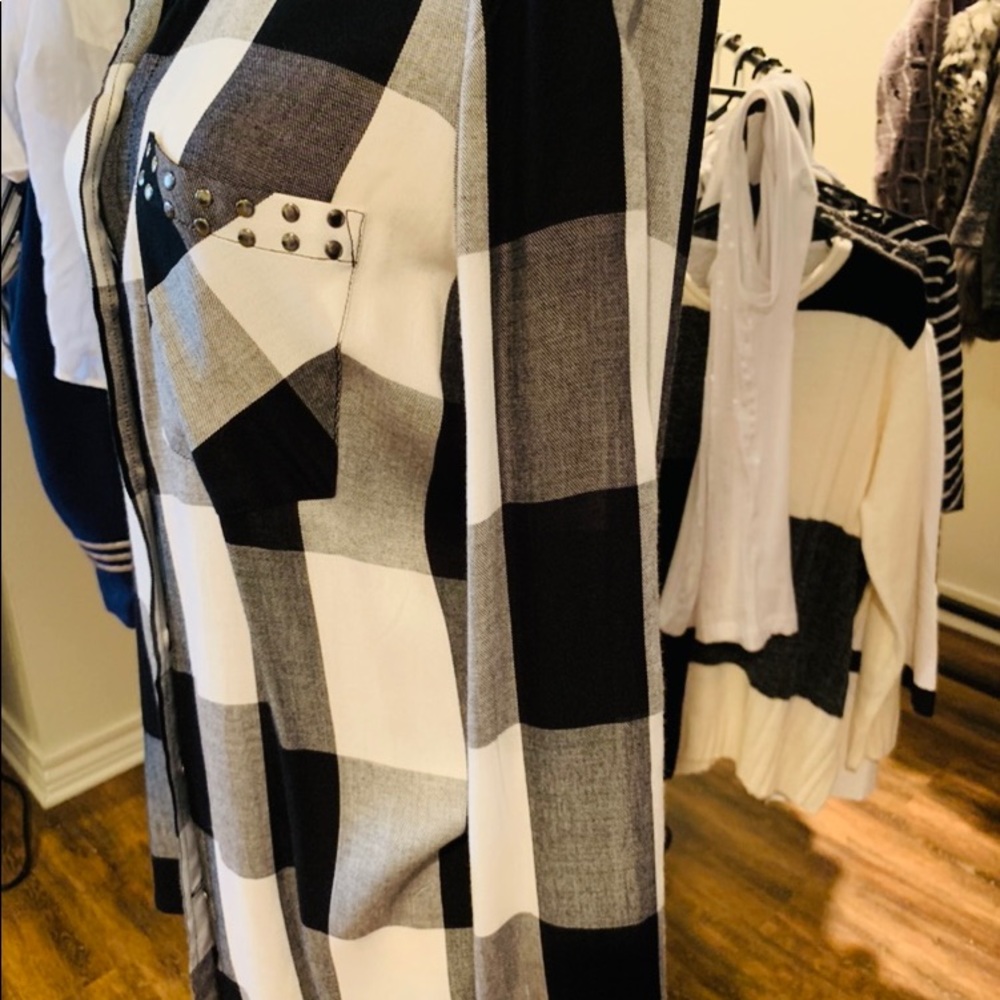 Philosophy blouse button down